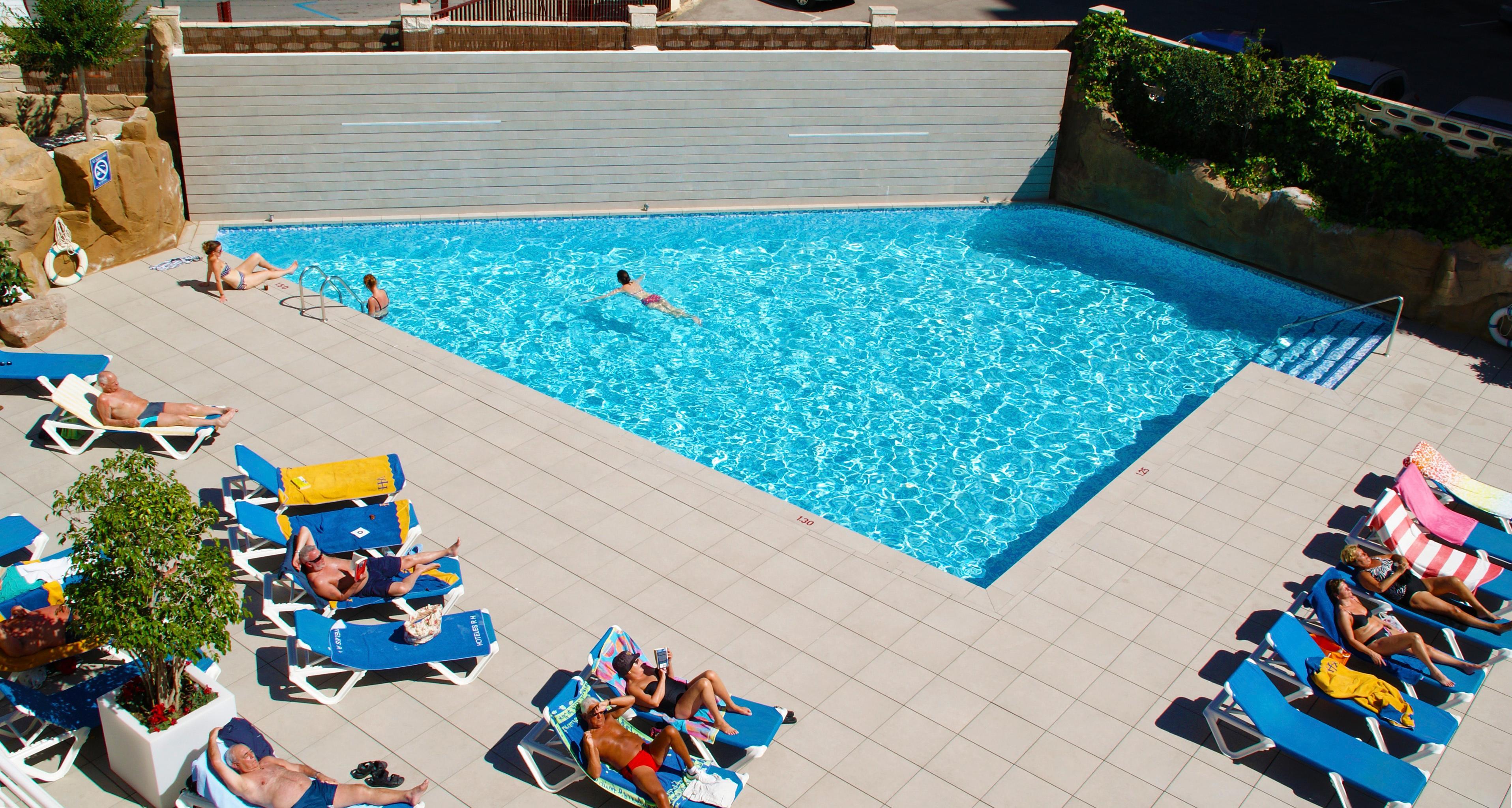 Hotel Rh Victoria & Spa 4 Sup Бенидорм Экстерьер фото