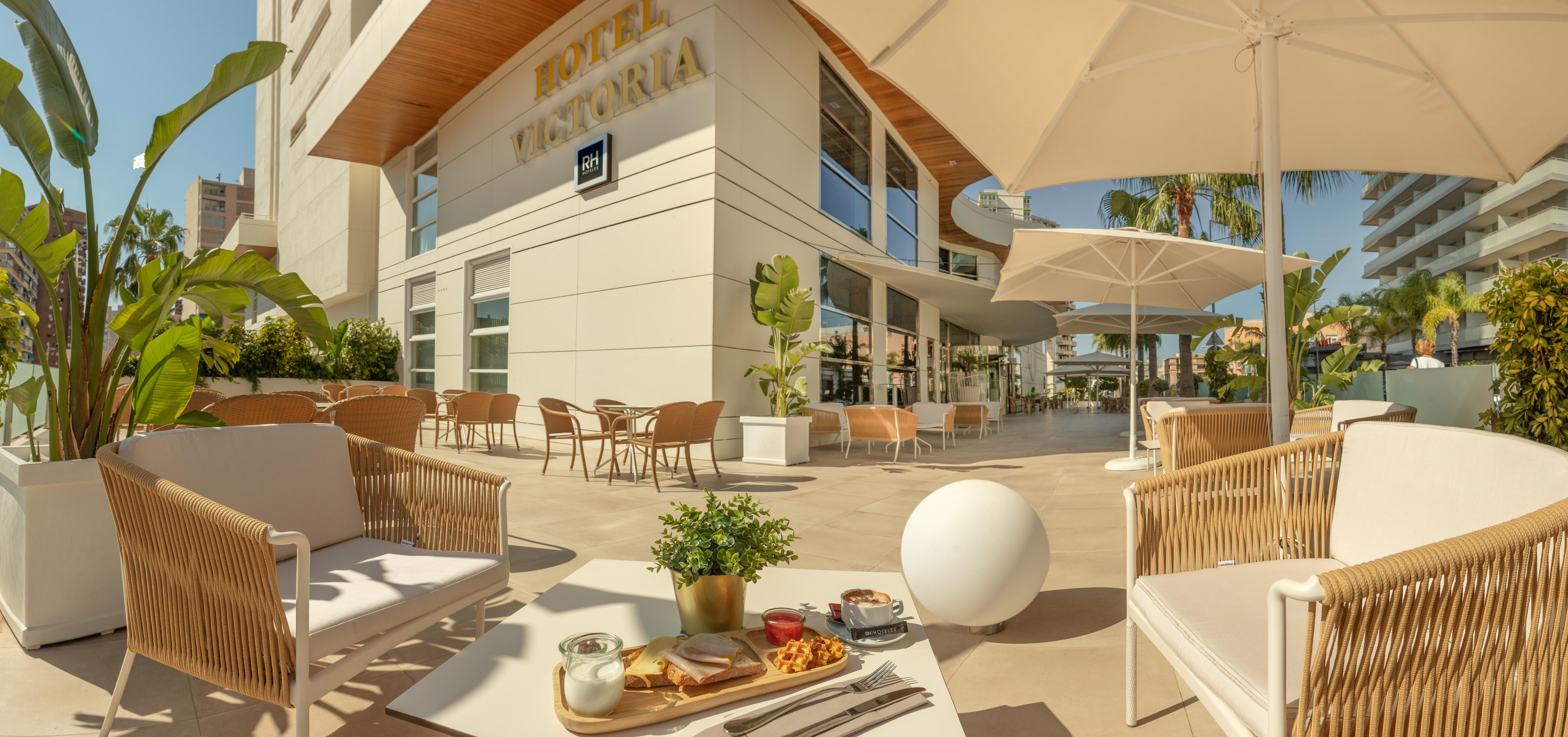 Hotel Rh Victoria & Spa 4 Sup Бенидорм Экстерьер фото
